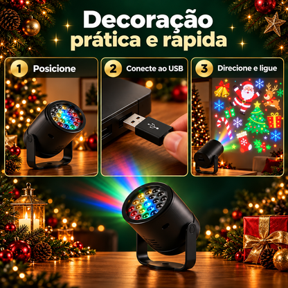 LumiNatal Projetor Mágico Natalino🎄