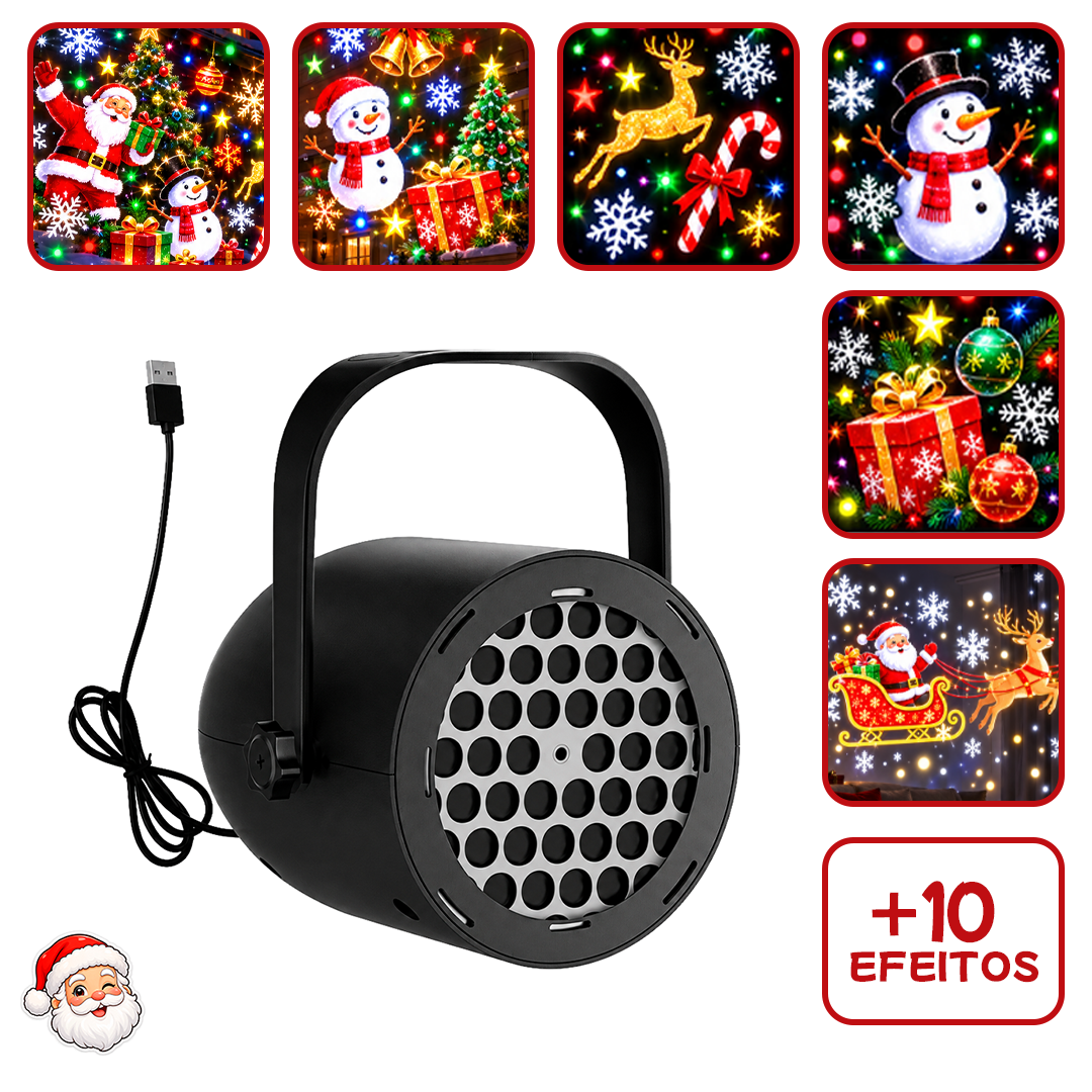 LumiNatal Projetor Mágico Natalino🎄