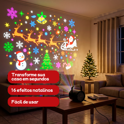 LumiNatal Projetor Mágico Natalino🎄